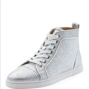 Christian Louboutin Sneakers - Silver - Size 7